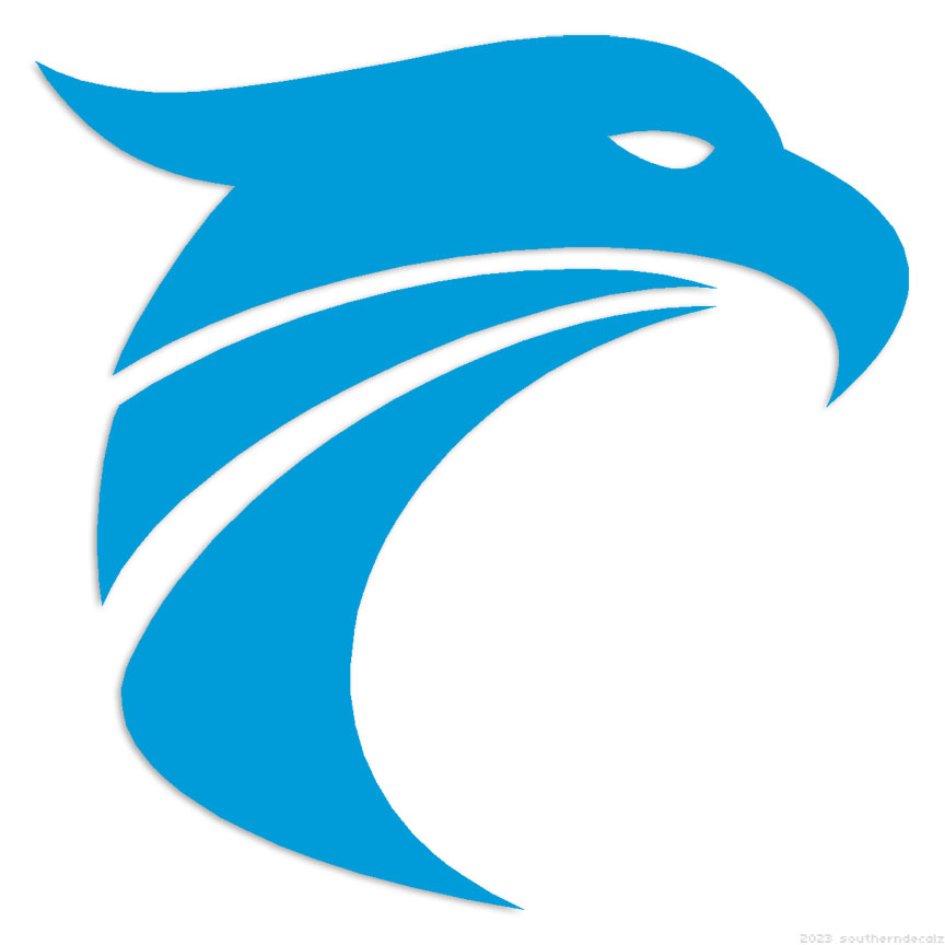 ◡̈*✧Eagle Raptor Eagle Head - Decal Sticker - Multiple Colors & Sizes